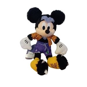 Disney Store 2019 Halloween Werewolf Mickey Mouse‎ Plush Stuffed Animal 12" Wolf